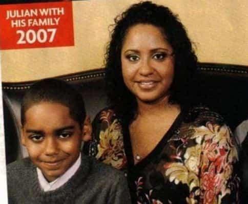 American Rapper Snoop Dogg's ex Laurie Holmond and his son Julian Corrie Broadus